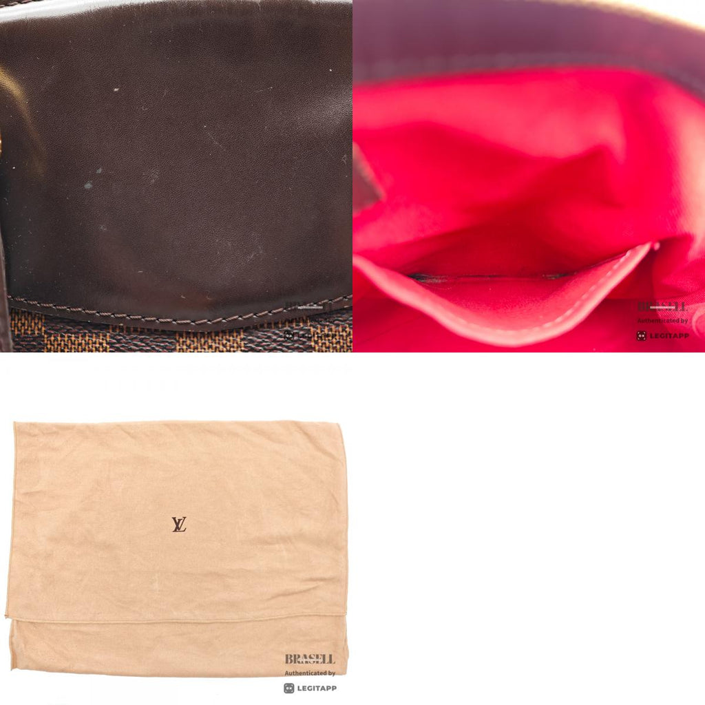 LOUIS VUITTON Verona MM Damier Canvas Brown Shoulder Bag 【ImportFeeFREE】