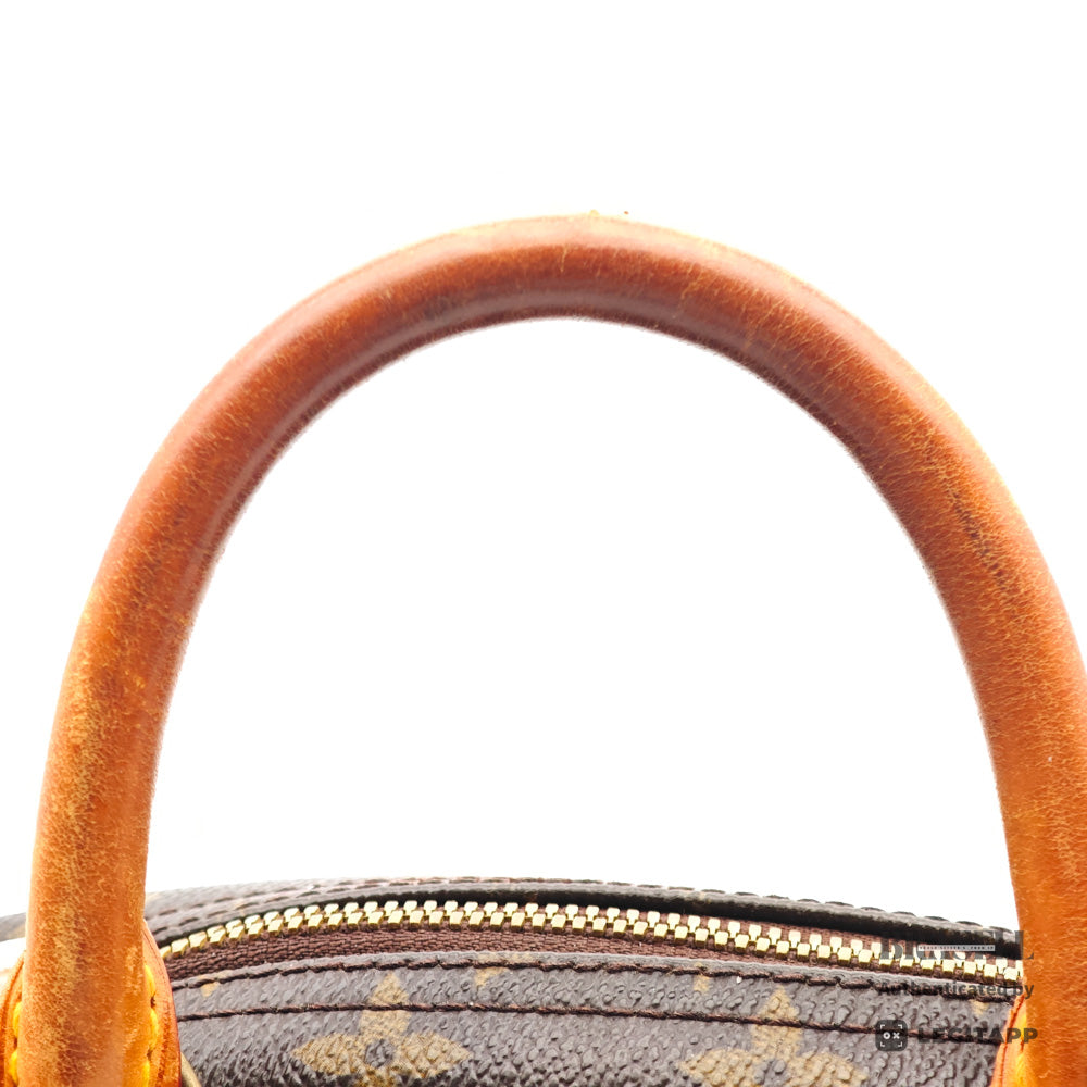LOUIS VUITTON Trouville Monogram Canvas Brown Hand Bag M42228 【ImportFeeFREE】
