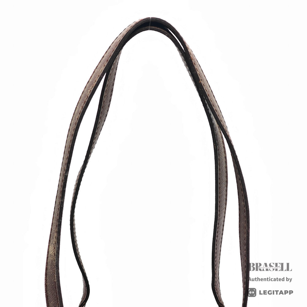 LOUIS VUITTON Mare Damier Canvas Brown Hand Bag N42240 【ImportFeeFREE】