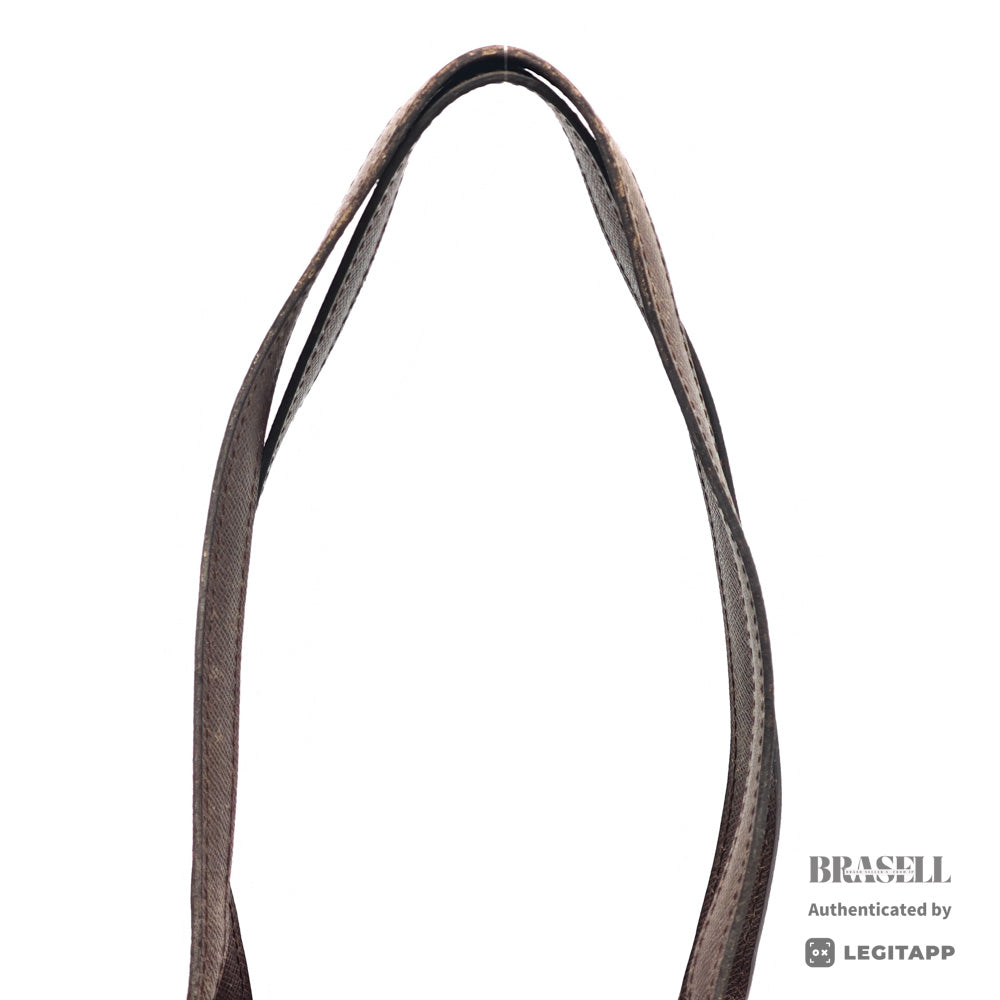LOUIS VUITTON Mare Damier Canvas Brown Hand Bag N42240 【ImportFeeFREE】