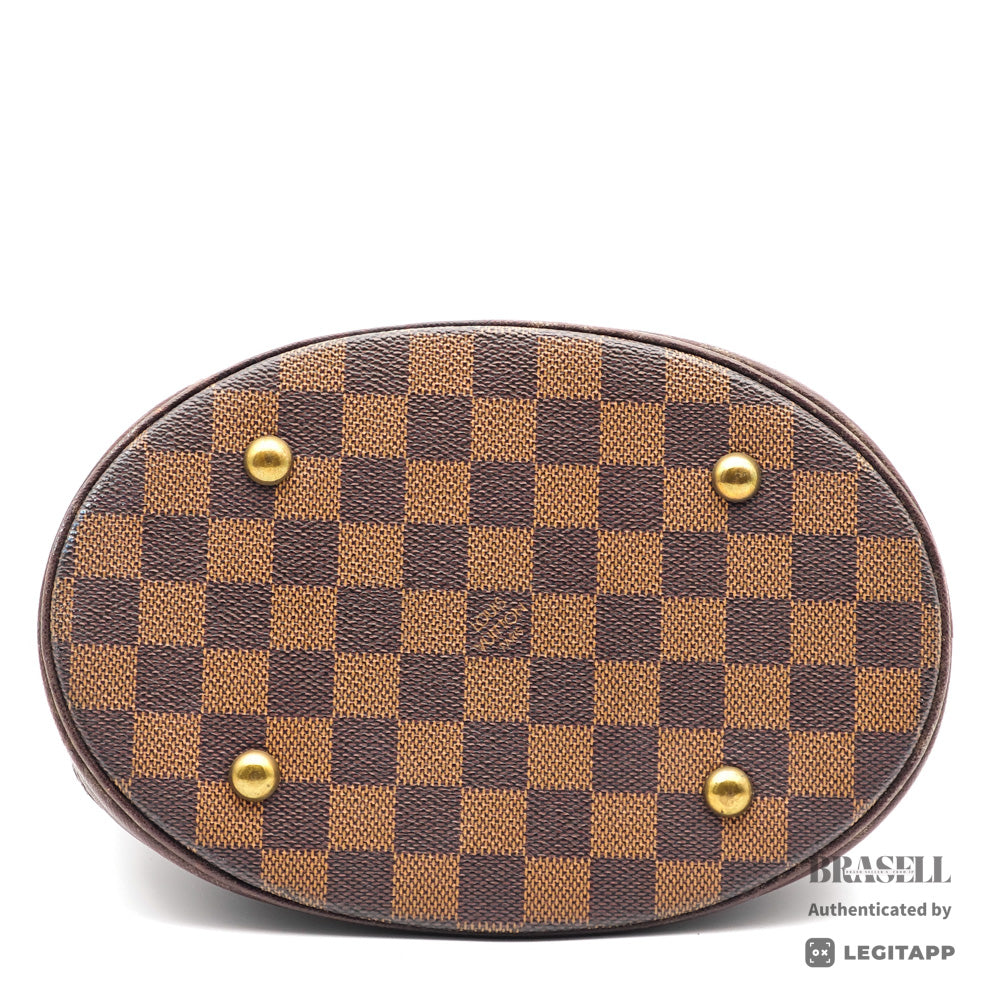 LOUIS VUITTON Mare Damier Canvas Brown Hand Bag N42240 【ImportFeeFREE】