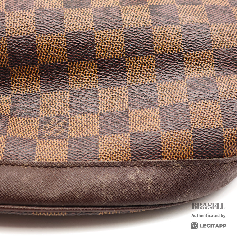 LOUIS VUITTON Mare Damier Canvas Brown Hand Bag N42240 【ImportFeeFREE】