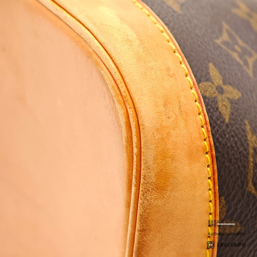 LOUIS VUITTON Alma PM Monogram Canvas Brown Hand Bag 【ImportFeeFREE】