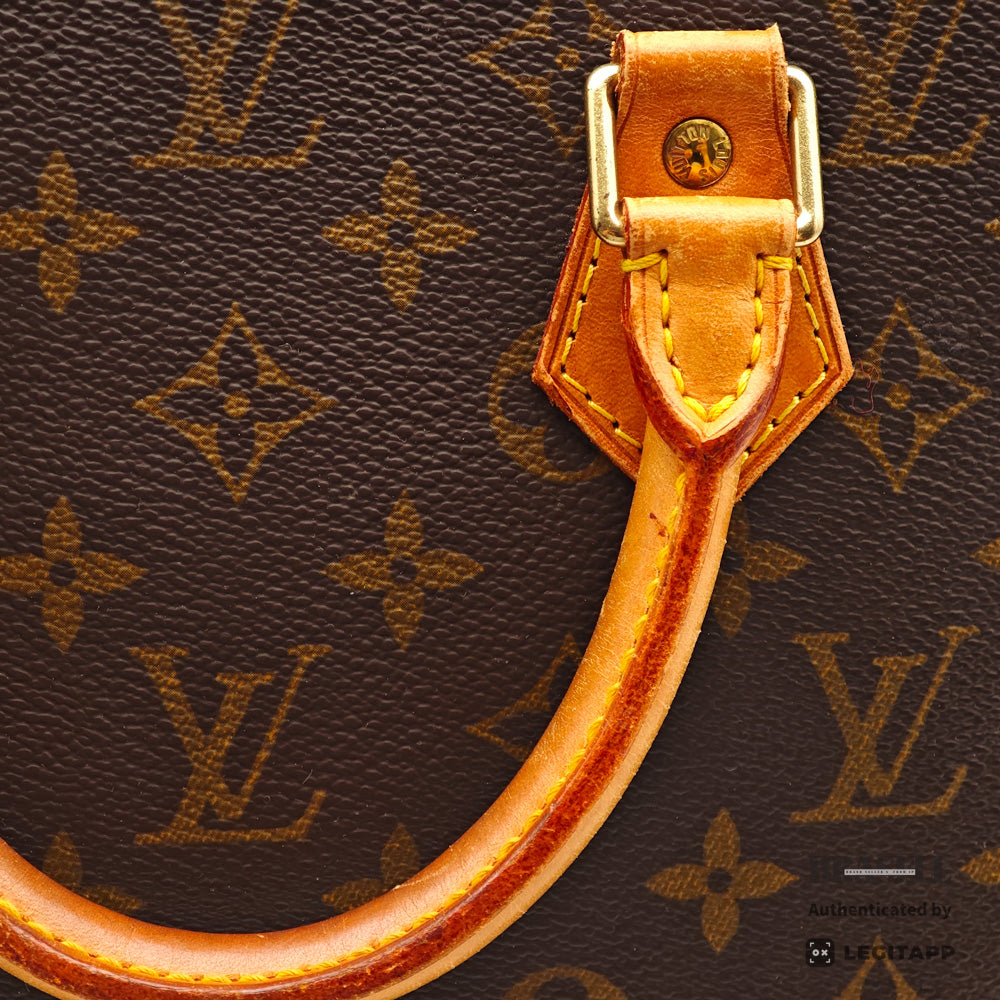 LOUIS VUITTON Alma PM Monogram Canvas Brown Hand Bag 【ImportFeeFREE】