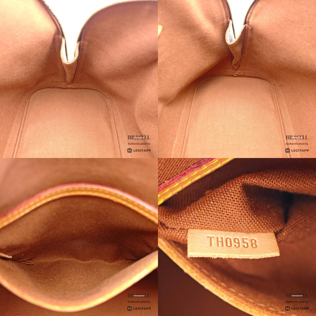 LOUIS VUITTON Alma PM Monogram Canvas Brown Hand Bag 【ImportFeeFREE】