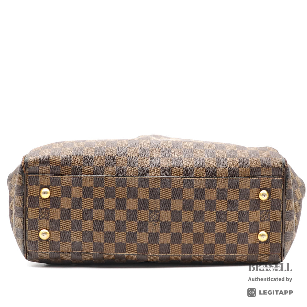 LOUIS VUITTON Trevi GM Damier Canvas Brown 2Way Hand Bag【ImportFeeFREE】