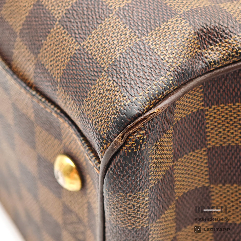 LOUIS VUITTON Trevi GM Damier Canvas Brown 2Way Hand Bag【ImportFeeFREE】