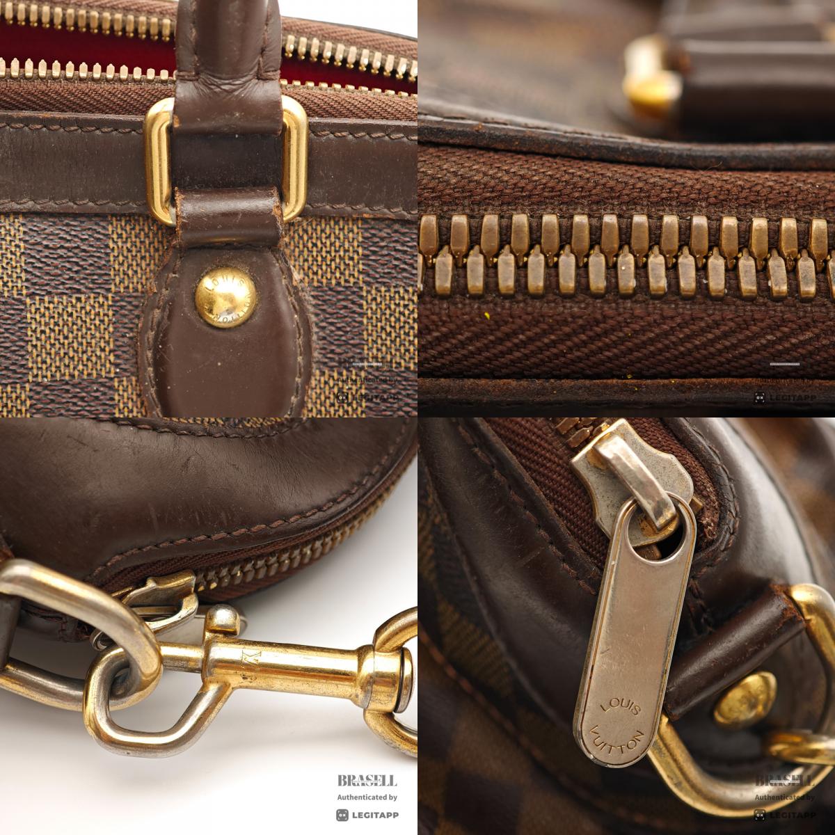 LOUIS VUITTON Trevi GM Damier Canvas Brown 2Way Hand Bag【ImportFeeFREE】