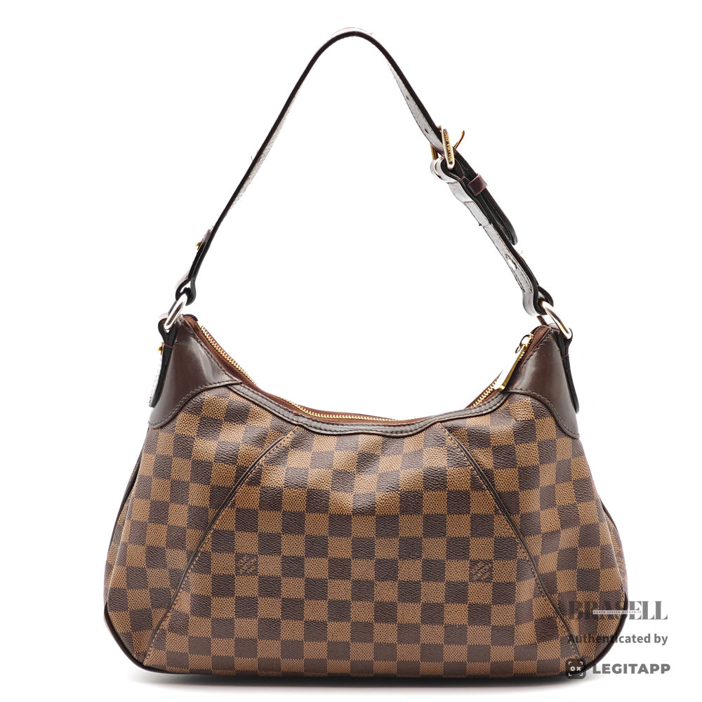 LOUIS VUITTON Thames GM Damier Canvas Shoulder Bag N48181 【ImportFeeFREE】