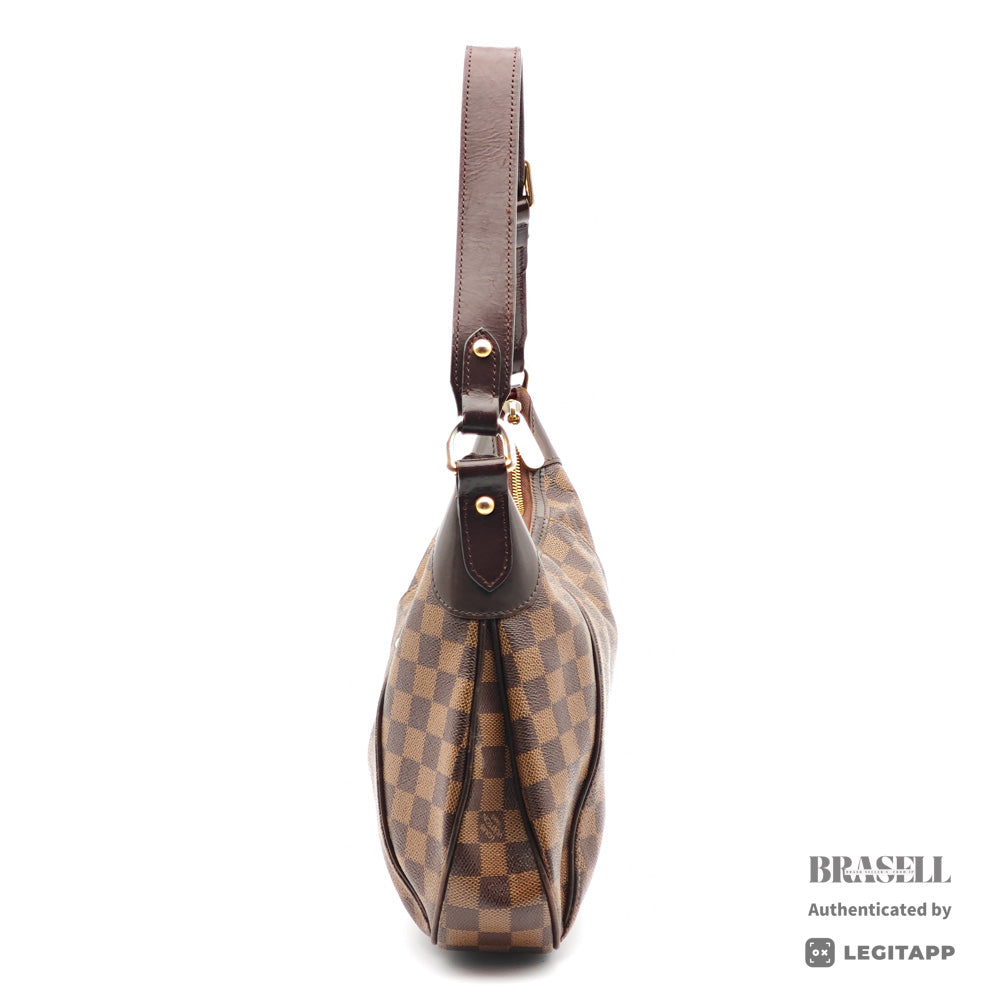 LOUIS VUITTON Thames GM Damier Canvas Shoulder Bag N48181 【ImportFeeFREE】