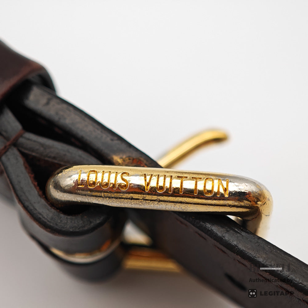 LOUIS VUITTON Thames GM Damier Canvas Shoulder Bag N48181 【ImportFeeFREE】