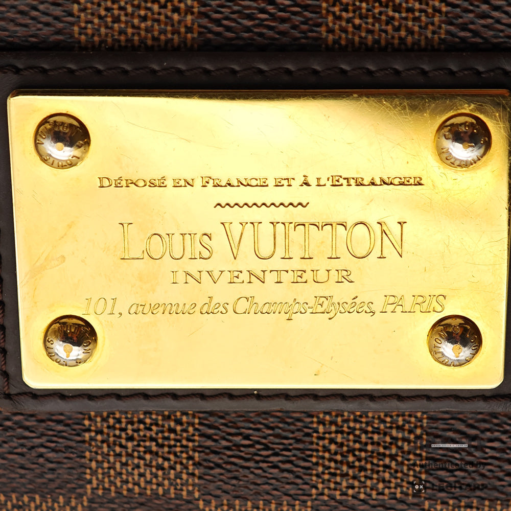 LOUIS VUITTON Thames GM Damier Canvas Shoulder Bag N48181 【ImportFeeFREE】