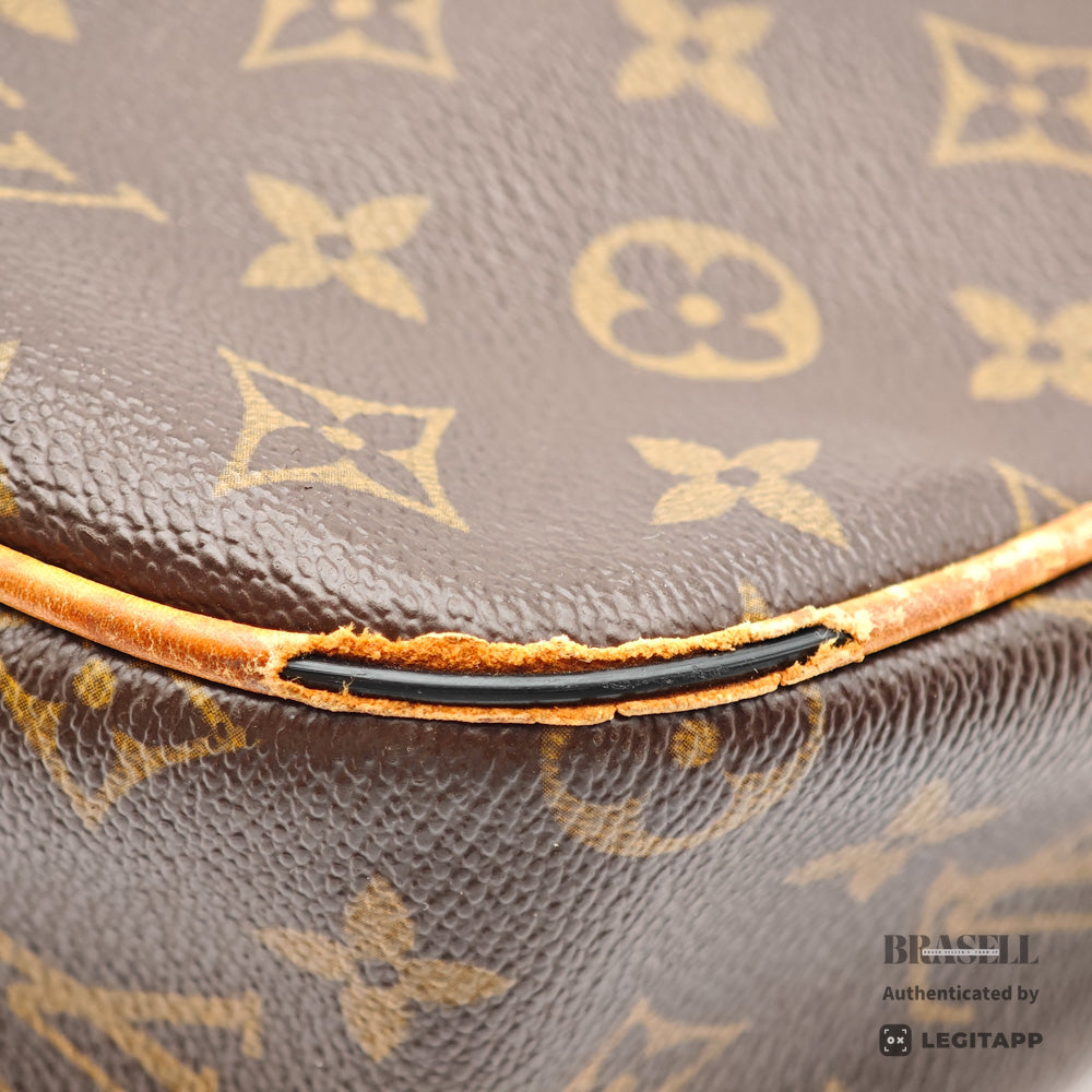 LOUIS VUITTON Hudson GM Monogram Canvas Brown Shoulder Bag 【ImportFeeFREE】