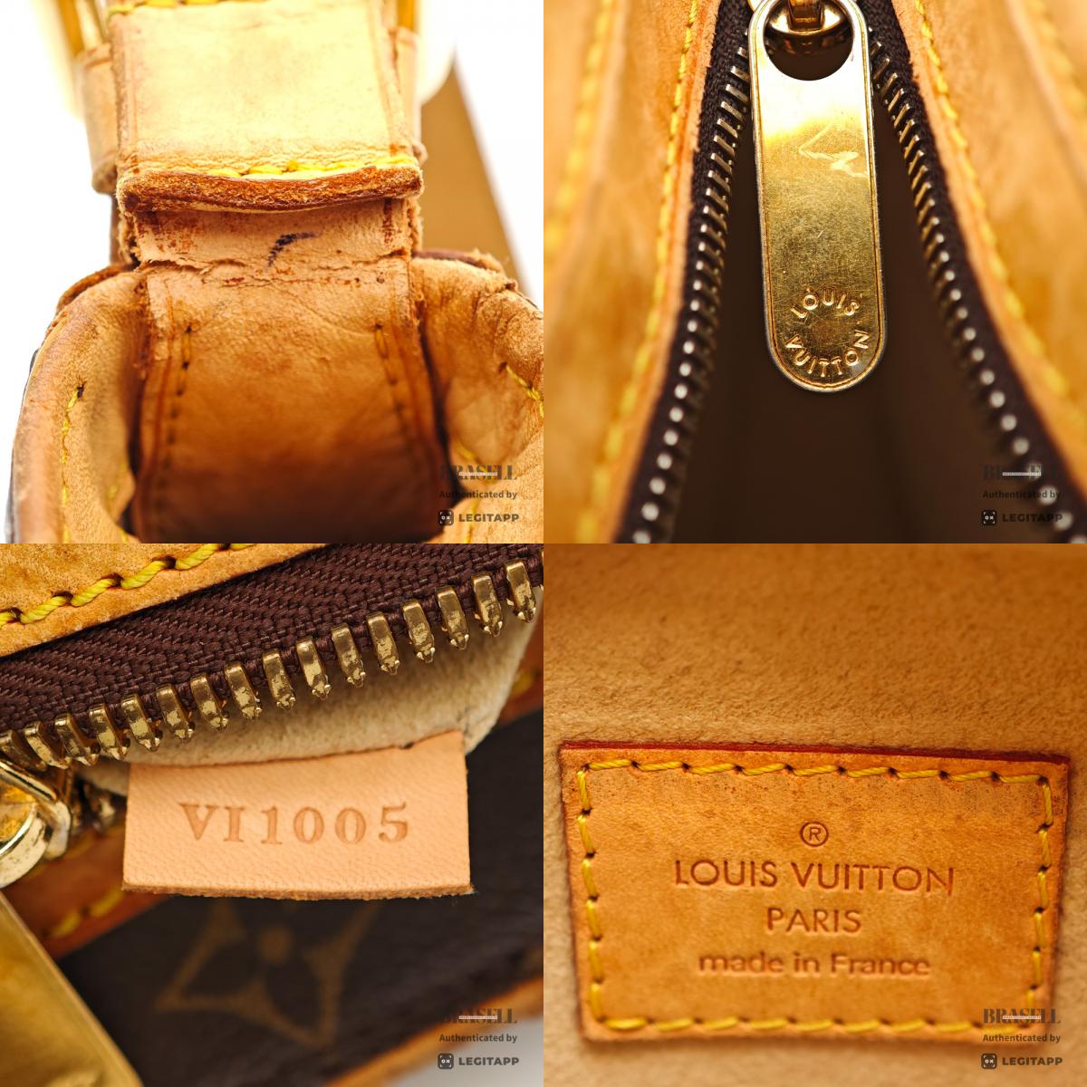 LOUIS VUITTON Hudson GM Monogram Canvas Brown Shoulder Bag 【ImportFeeFREE】