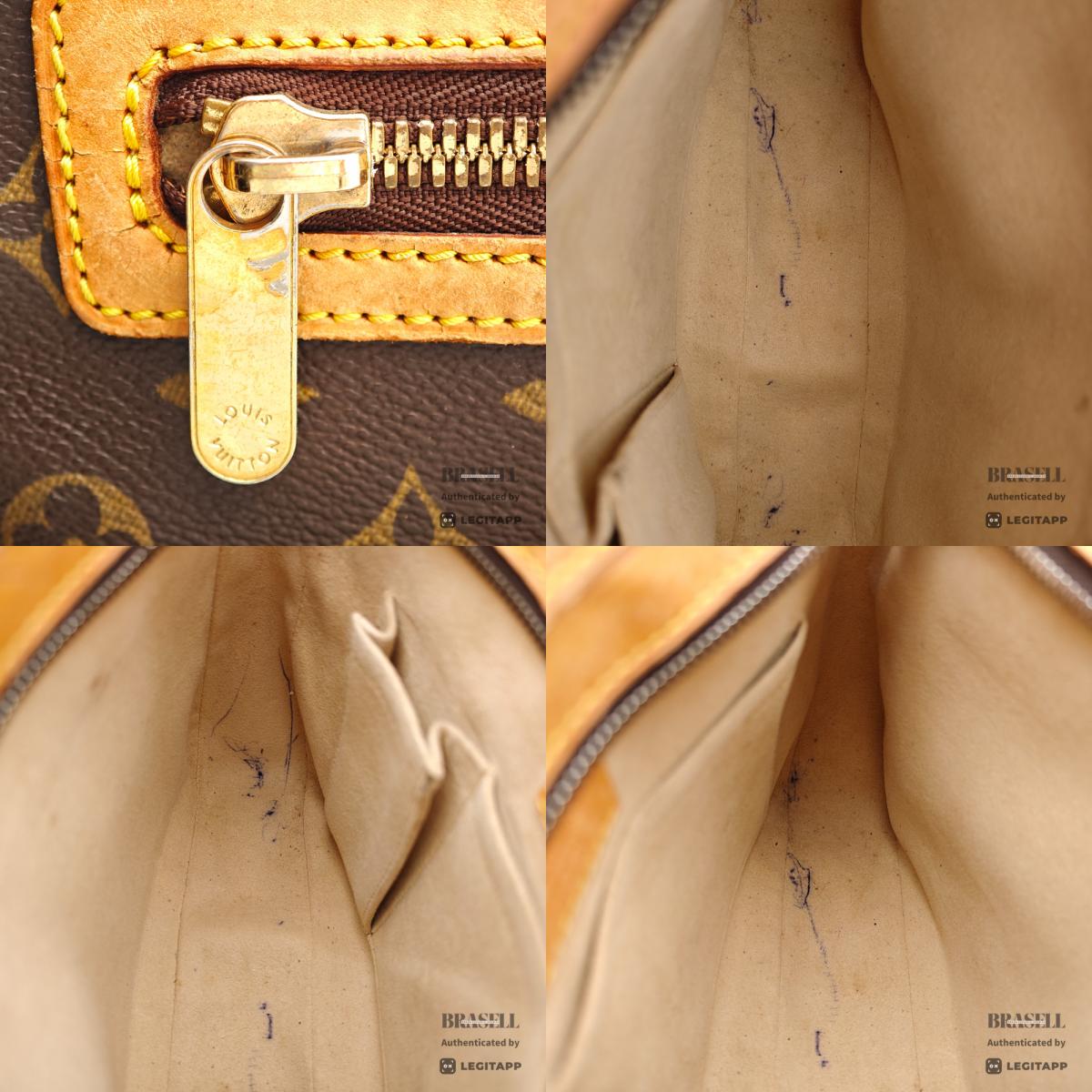 LOUIS VUITTON Hudson GM Monogram Canvas Brown Shoulder Bag 【ImportFeeFREE】