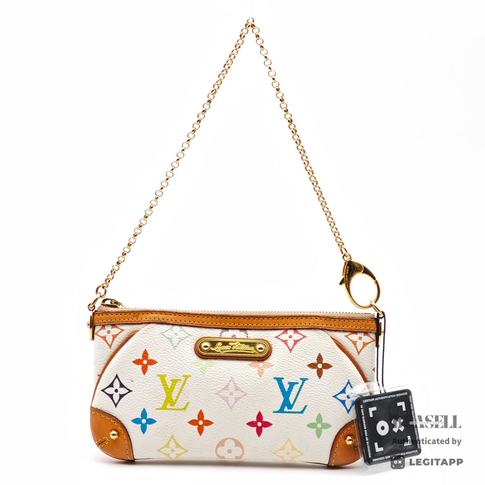 LOUIS VUITTON Mira MM Monogram Multicolor Chain Shoulder Bag 【ImportFeeFREE】