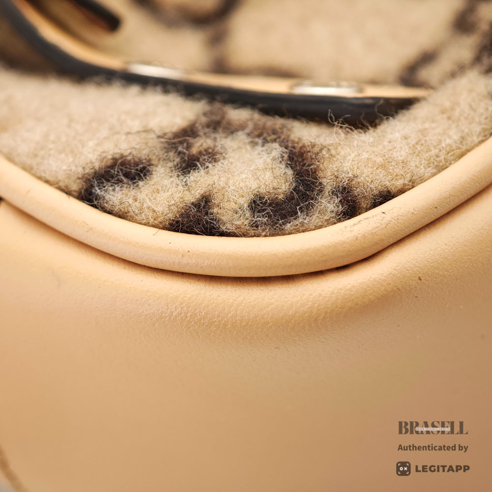 GUCCI GG Wool Backpack Gray Wool Backpack 【ImportFeeFREE】