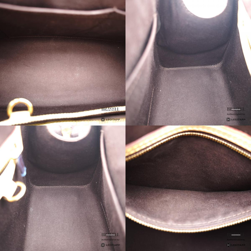 LOUIS VUITTON Brea MM Monogram Vernis Patent Leather Hand Bag 【ImportFeeFREE】