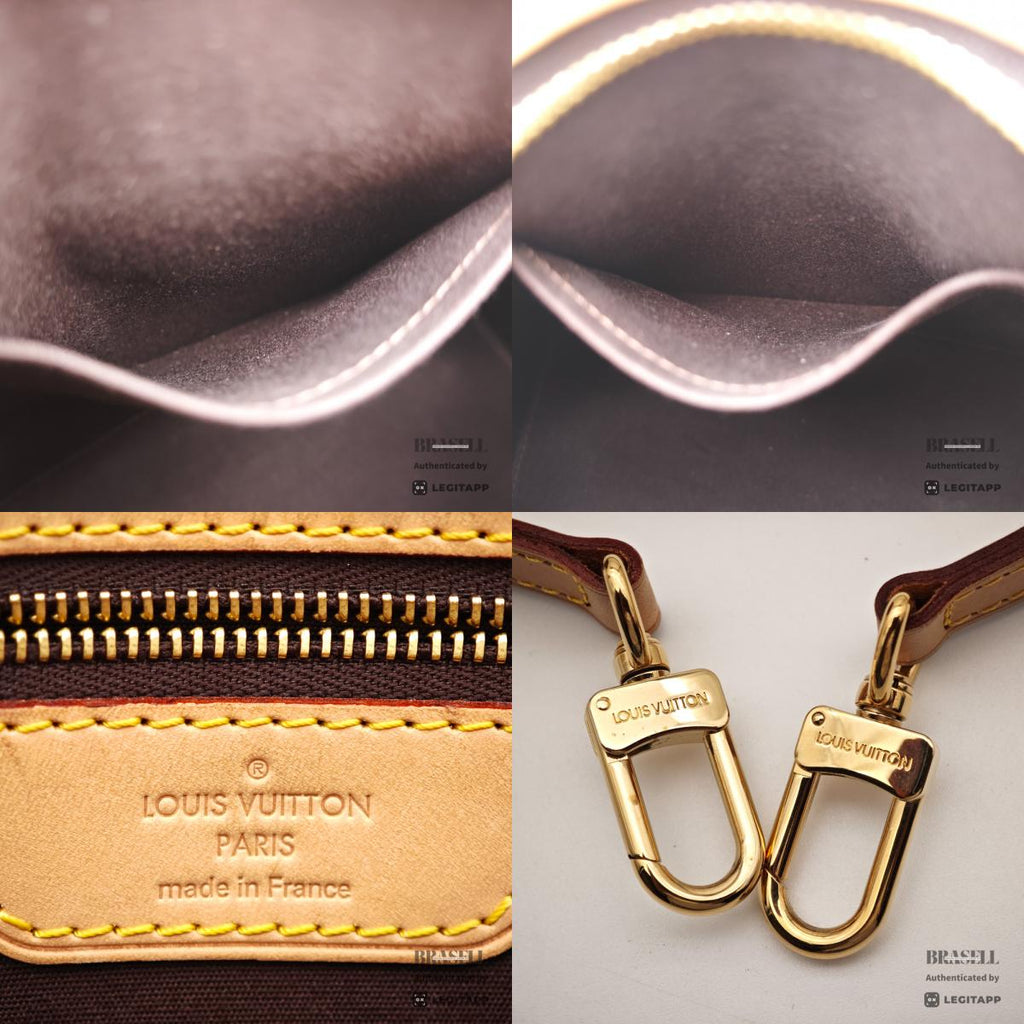 LOUIS VUITTON Brea MM Monogram Vernis Patent Leather Hand Bag 【ImportFeeFREE】