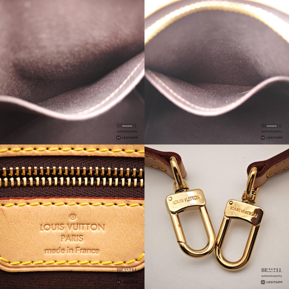 LOUIS VUITTON Brea MM Monogram Vernis Patent Leather Hand Bag 【ImportFeeFREE】