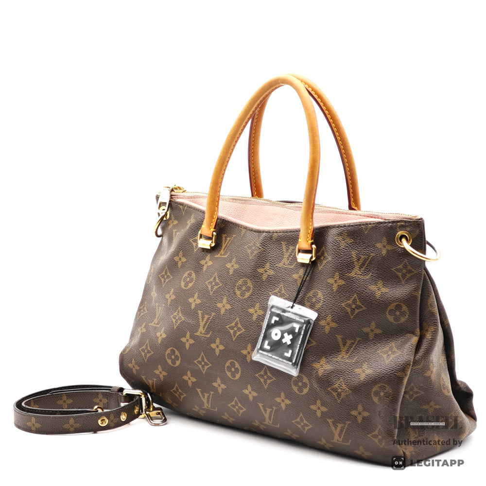 LOUIS VUITTON Pallas Monogram Canvas M40468 Shoulder Bag 【ImportFeeFREE】