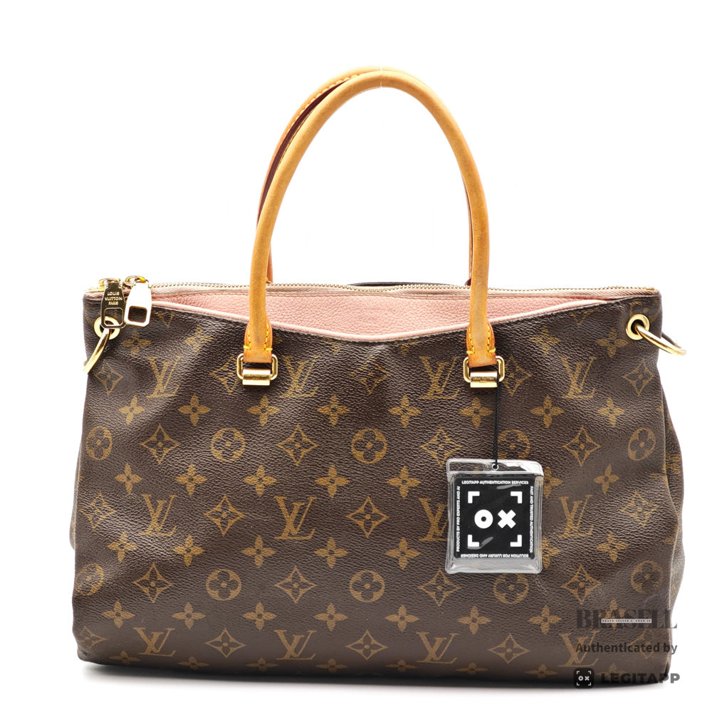 LOUIS VUITTON Pallas Monogram Canvas M40468 Shoulder Bag 【ImportFeeFREE】