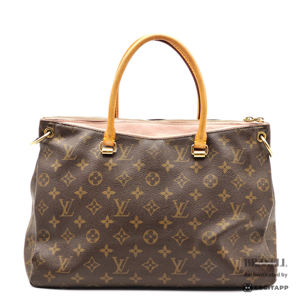 LOUIS VUITTON Pallas Monogram Canvas M40468 Shoulder Bag 【ImportFeeFREE】