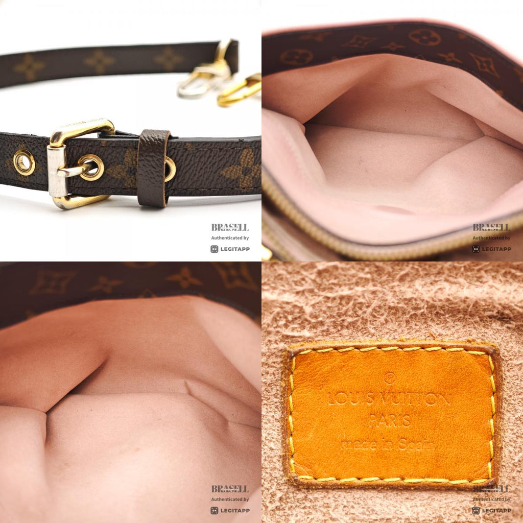 LOUIS VUITTON Pallas Monogram Canvas M40468 Shoulder Bag 【ImportFeeFREE】