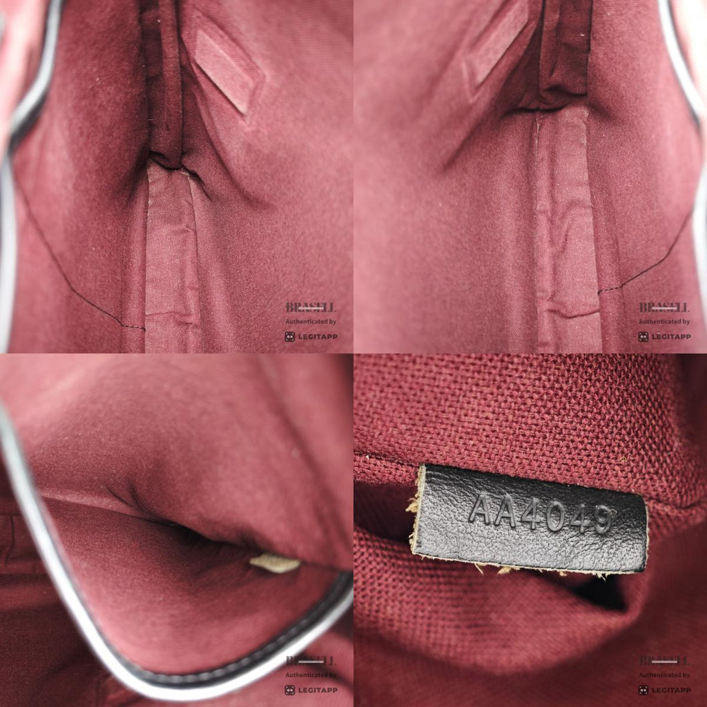 LOUIS VUITTON Bus MM Monogram Macassar Canvas Shoulder Bag M56715【ImportFeeFREE