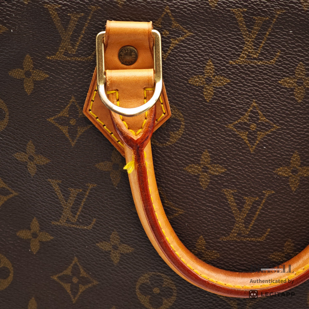LOUIS VUITTON Alma PM Monogram Canvas Brown Hand Bag M51130 【ImportFeeFREE】