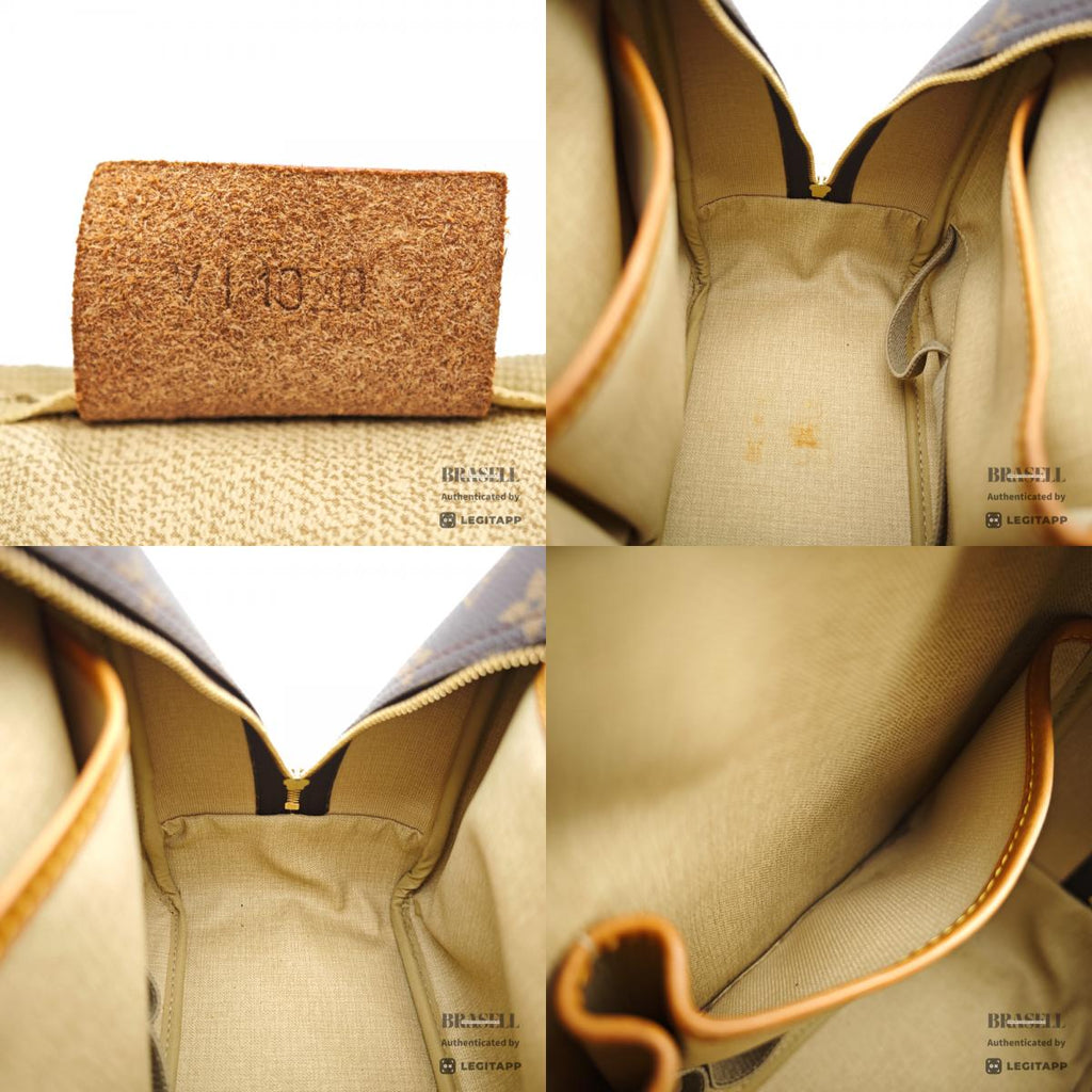 LOUIS VUITTON Deauville Monogram Canvas Brown Hand Bag M47270 【ImportFeeFREE】