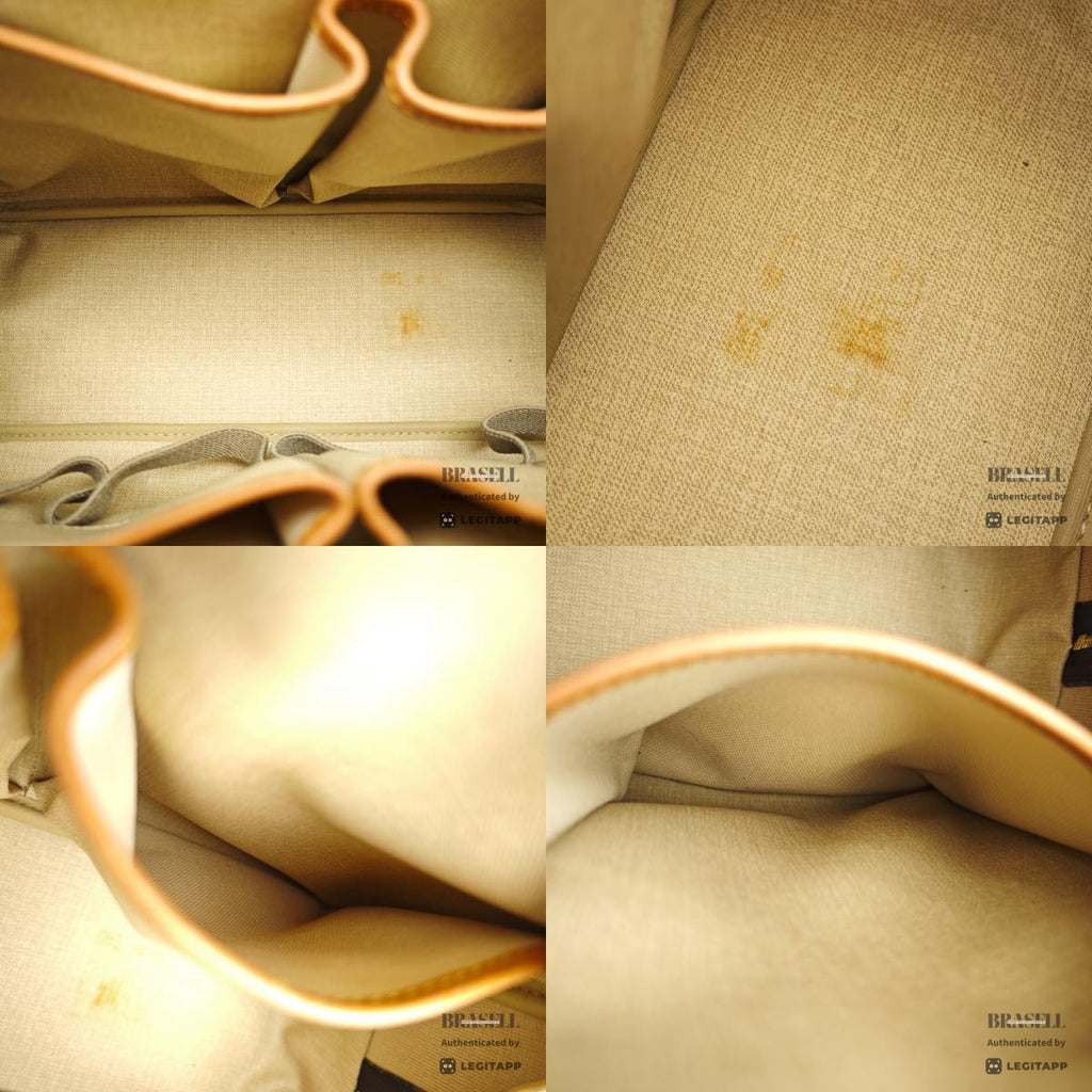 LOUIS VUITTON Deauville Monogram Canvas Brown Hand Bag M47270 【ImportFeeFREE】