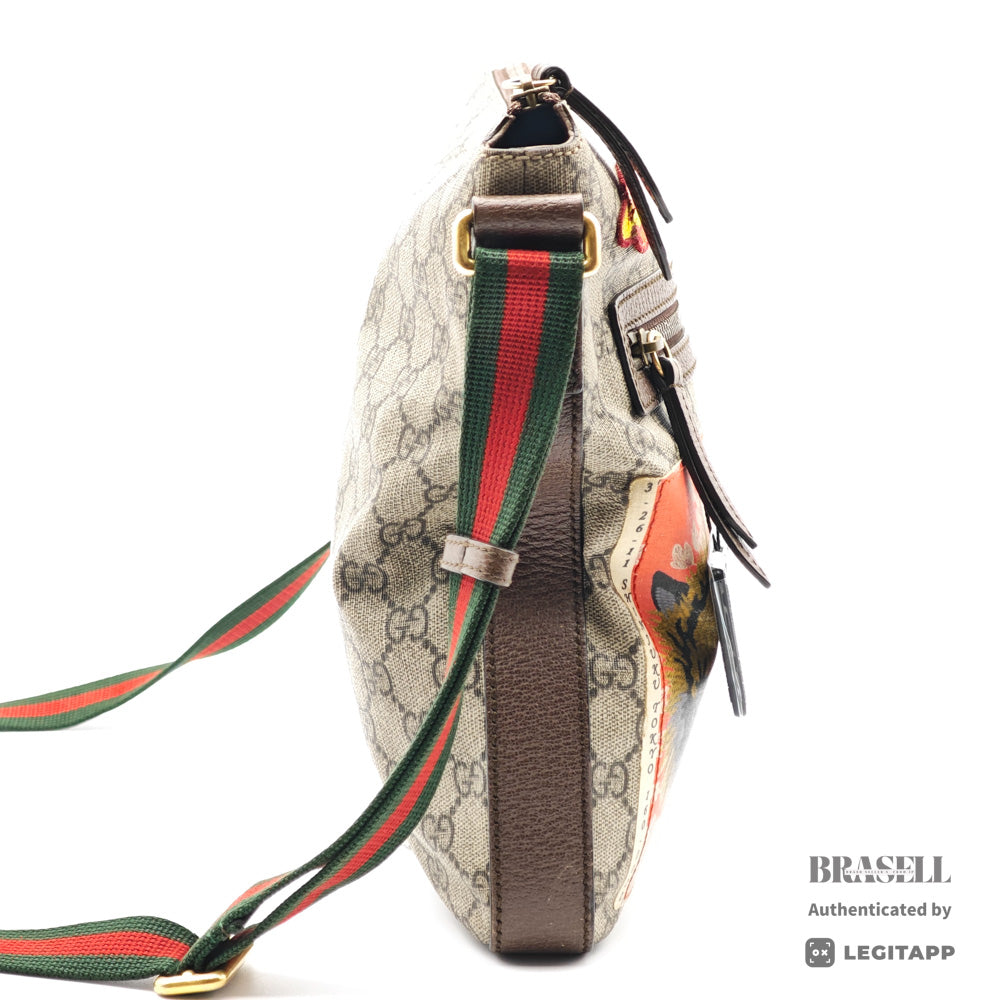 GUCCI 406408 562600 Shoulder Bag Canvas Unisex