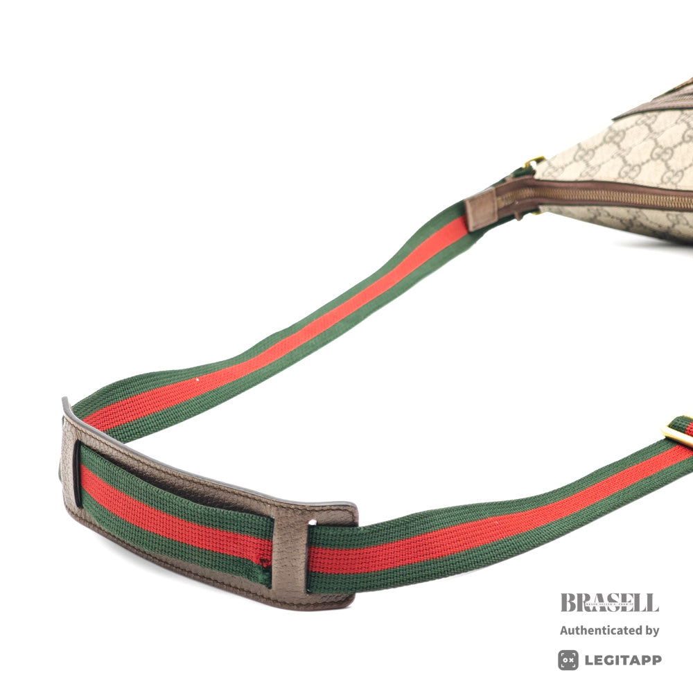 GUCCI 406408 562600 Shoulder Bag Canvas Unisex