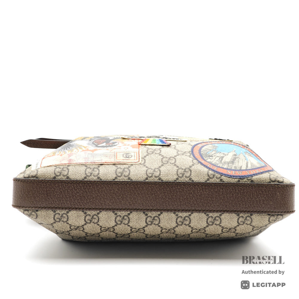 GUCCI 406408 562600 Shoulder Bag Canvas Unisex