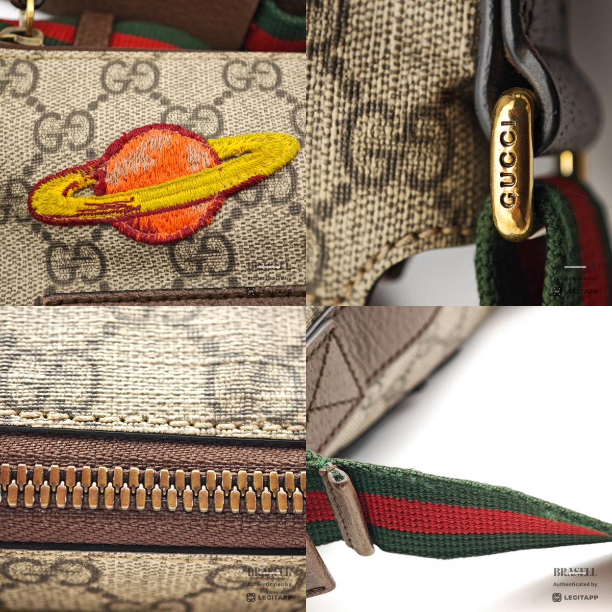 GUCCI 406408 562600 Shoulder Bag Canvas Unisex
