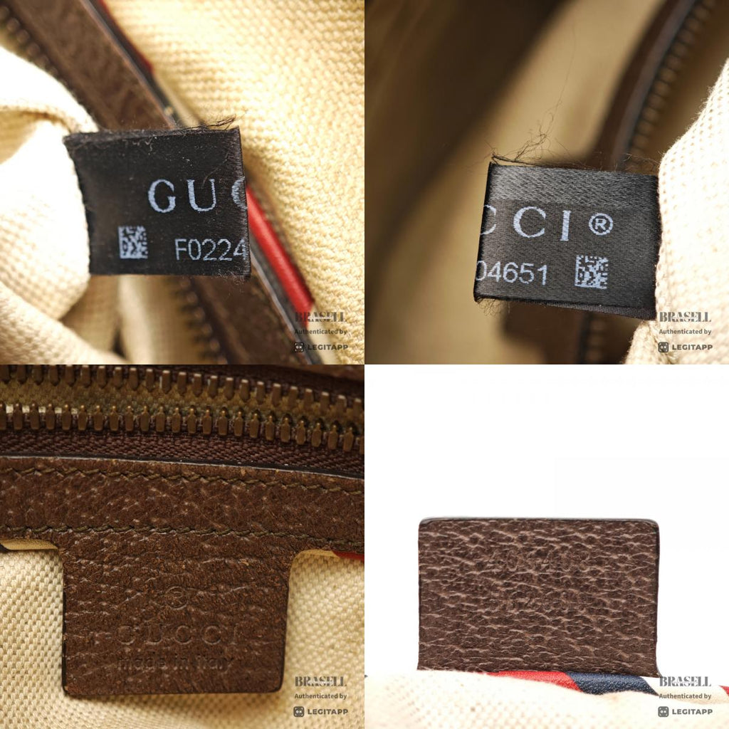 GUCCI 406408 562600 Shoulder Bag Canvas Unisex