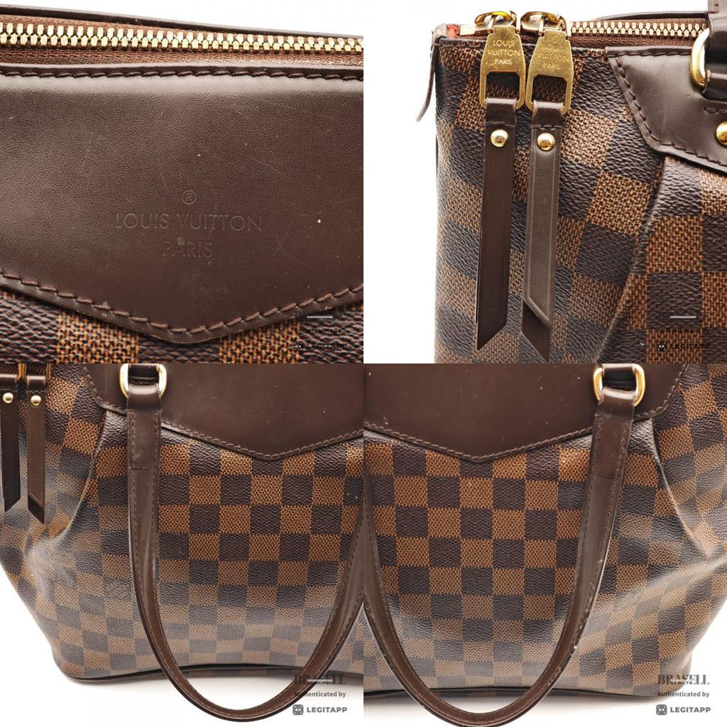 LOUIS VUITTON N41102 FL4121 Handbag Damier Canvas Women's