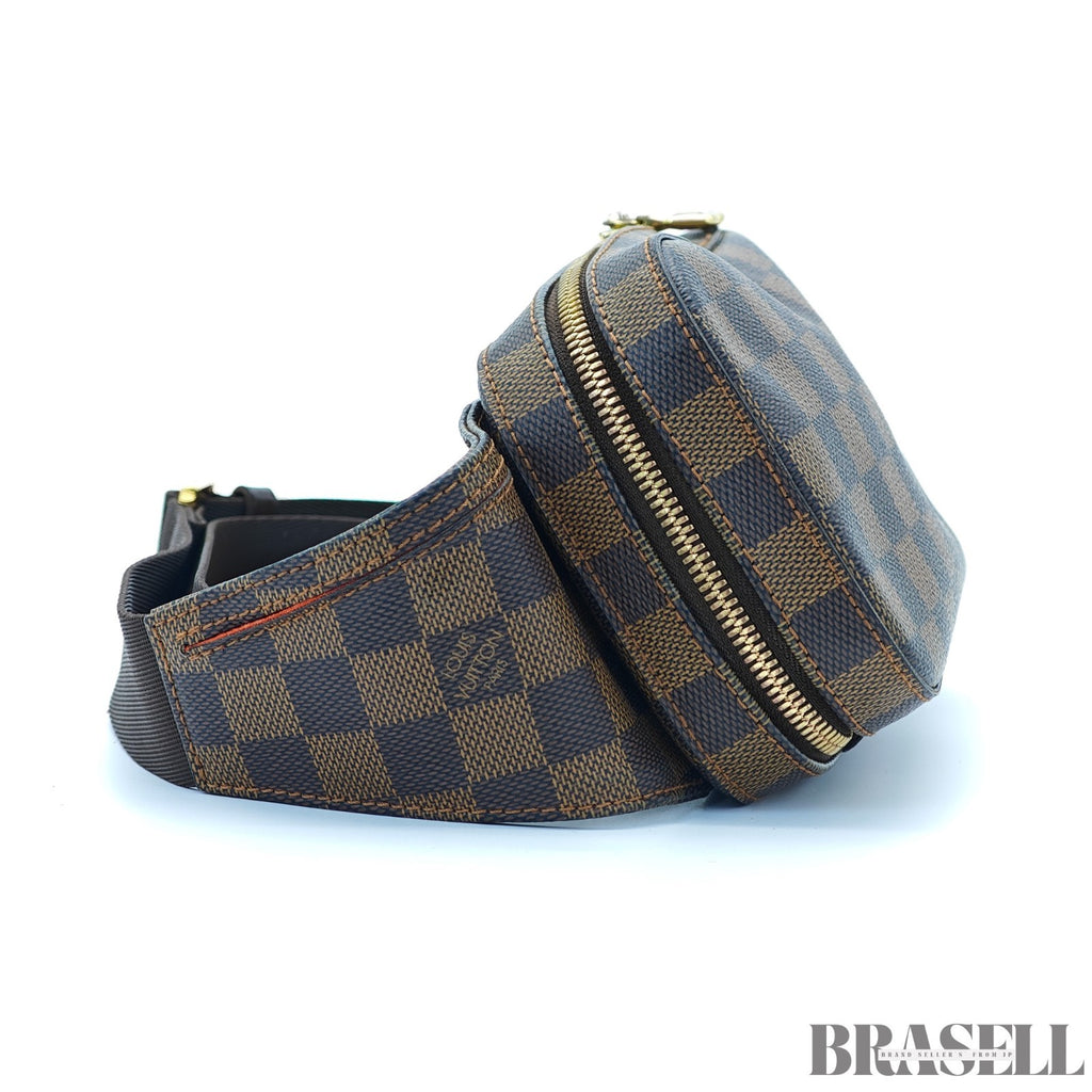 LOUIS VUITTON Geronimos N51994 Crossbody Bag Damier Ebene Brown