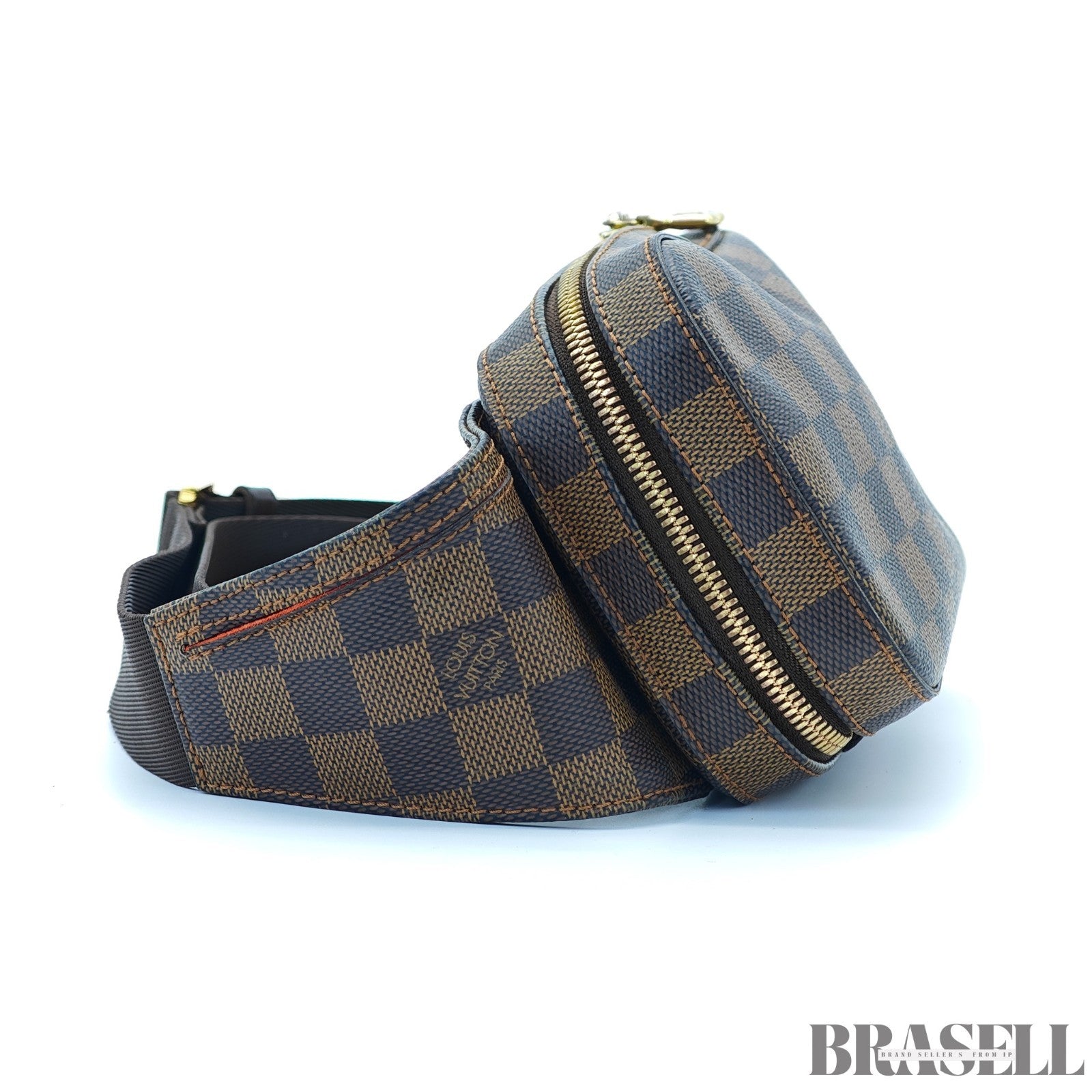 LOUIS VUITTON Geronimos N51994 Crossbody Bag Damier Ebene Brown