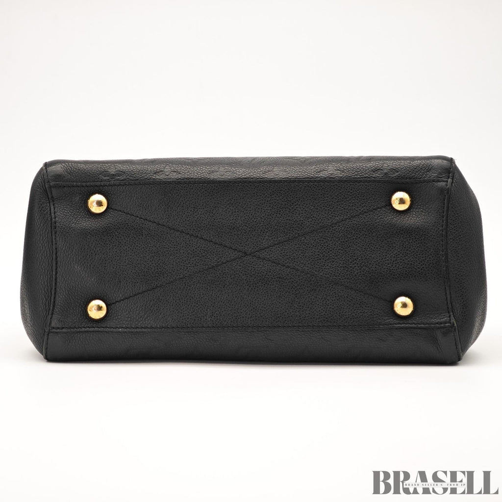 Louis Vuitton Empreinte Montaigne MM M41048 2Way Handbag Shoulder Bag Black