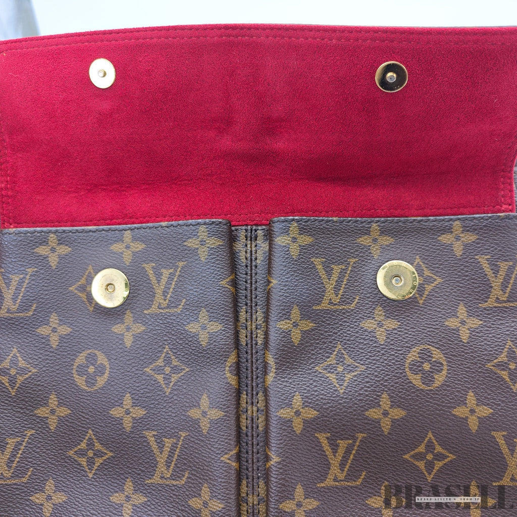 LOUIS VUITTON Viva Cite GM M51163 Shoulder Bag Monogram Canvas Maroon Brown