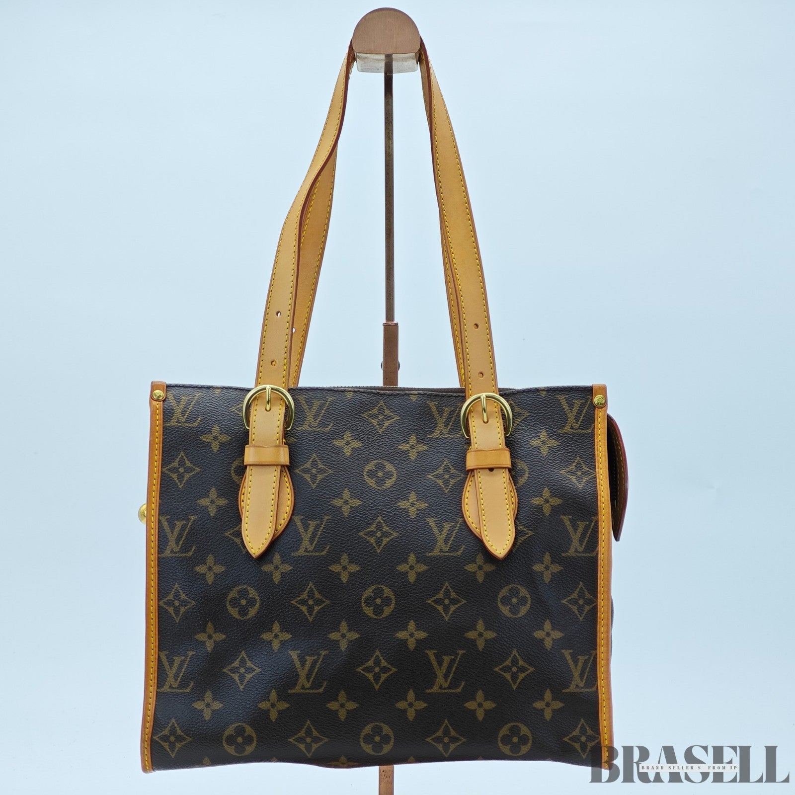 LOUIS VUITTON Popincourt Au M40007 Tote Bag Monogram Canvas Brown