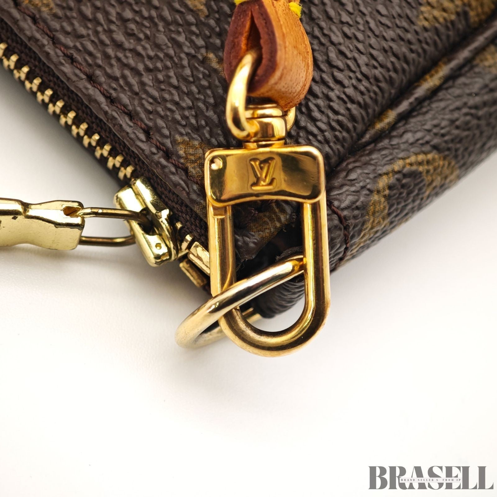 Louis Vuitton Accessoire M51980 Bag Handbag Compact Monogram Leather Brown