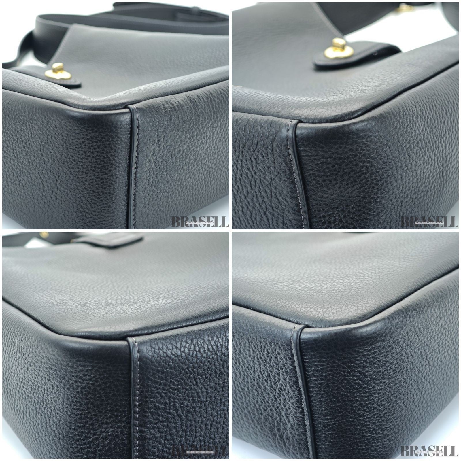 COACH Hadley Convertible Crossbody Bag CW002 IMBLK Bucket Bag Shoulder Bag Black