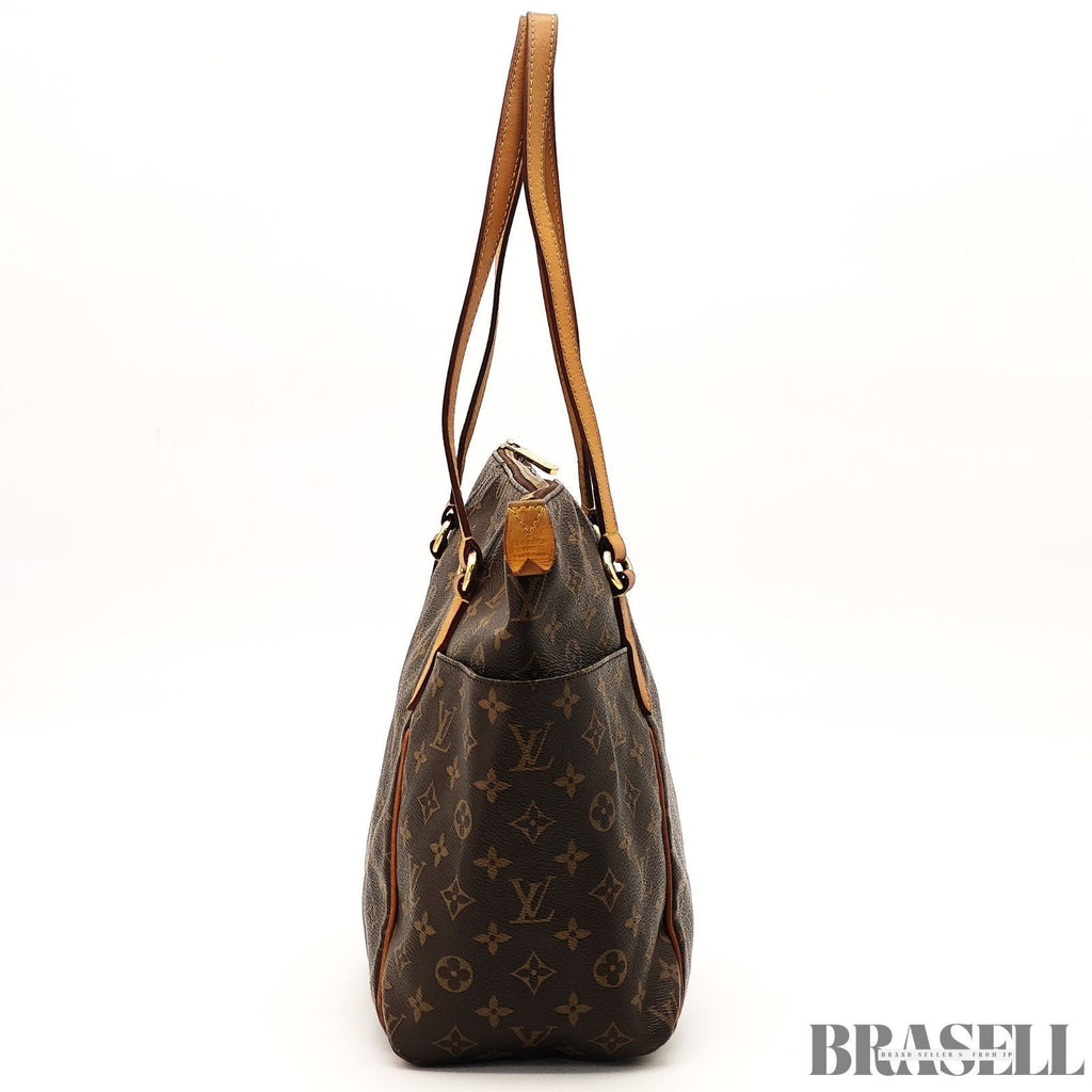 LOUIS VUITTON Totally MM M41015 Monogram Canvas Shoulder Bag Tote Bag Brown
