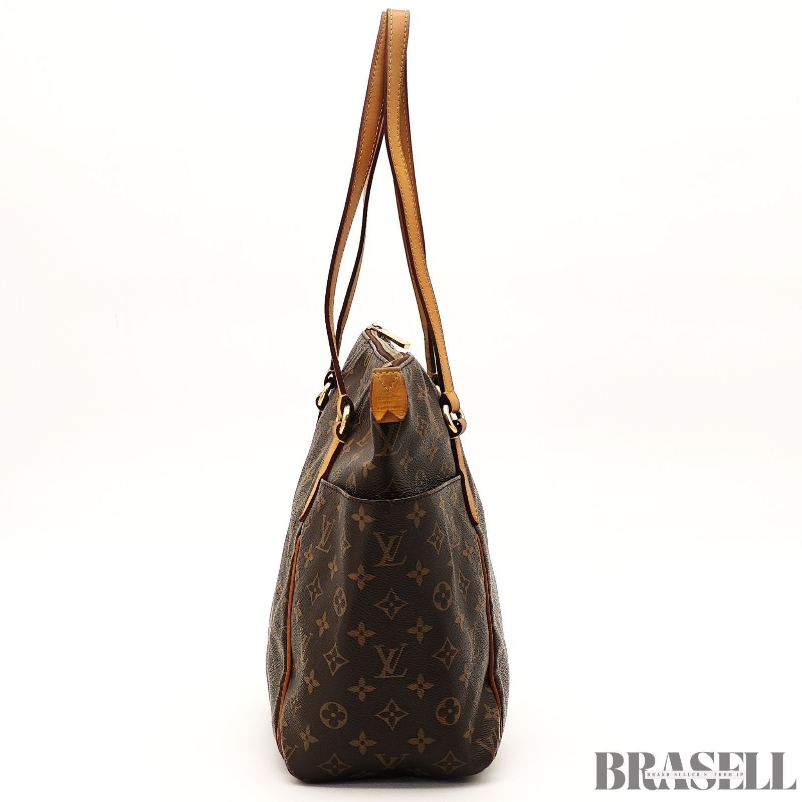 LOUIS VUITTON Totally MM M41015 Monogram Canvas Shoulder Bag Tote Bag Brown