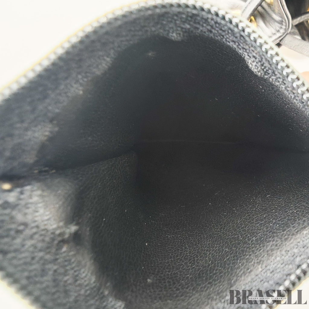 Chanel Coco Mark Chain Shoulder Backpack Black Women With Authenticity Card
