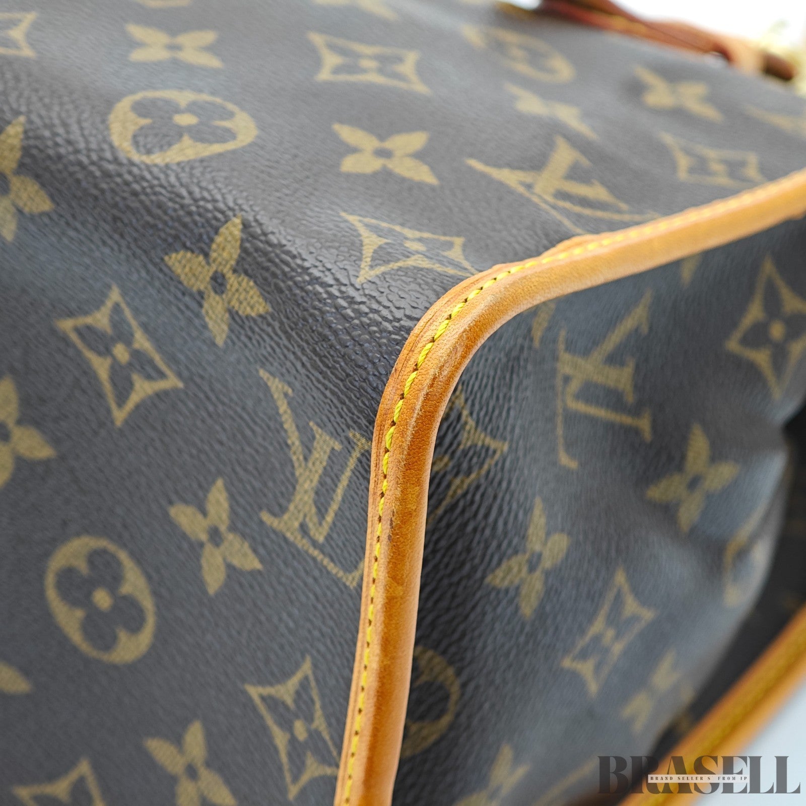 LOUIS VUITTON Popincourt Au M40007 Tote Bag Monogram Canvas Brown