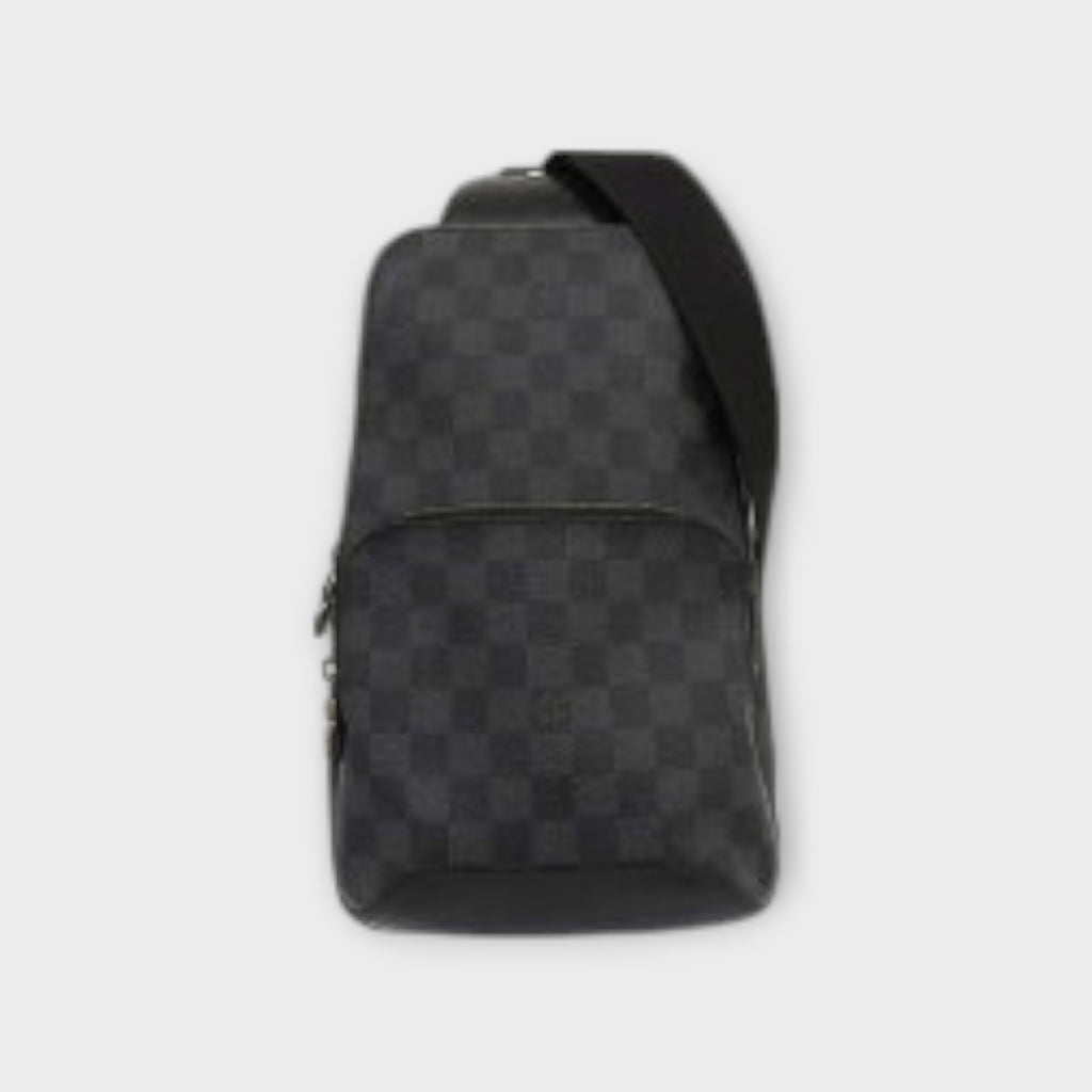 Louis Vuitton Damier Graphite Sling Bag Body Bag Damier Graphite N41719 Black【A】